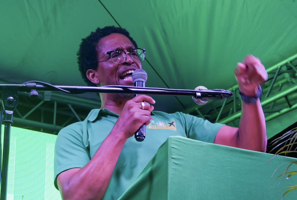 Terrence Campbell promises prudent management of resources and oil earnings under APNU Government